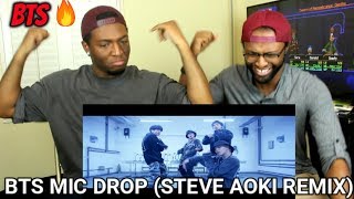 BTS 방탄소년단 MIC Drop Steve Aoki Remix REACTION [upl. by Yance]