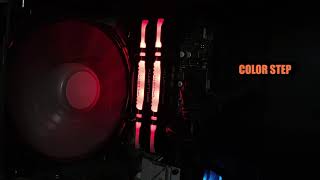 Crucial Ballistix RGB RAM  Lighting effects [upl. by Pembroke505]