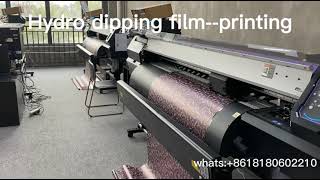 Customized Hydrographic Film and Inkjet Printer [upl. by Ervin]