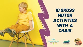 10 Gross Motor Activities with a Chair [upl. by Sairacaz]