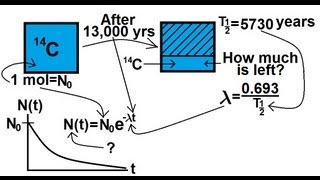 Physics  Nuclear Physics 10 of 22 Radioactive Decay How Much is Left [upl. by Rora761]