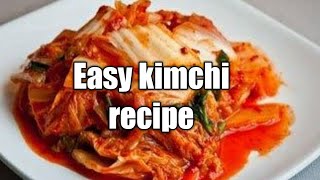 KIMCHI RECIPE BY FILIPINA SUPER EASY PANGNEGOSYO [upl. by Letsirhc]