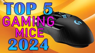 Top 5 Gaming Mice 2024  Best Gaming Mouse 2024 [upl. by Swanhilda72]