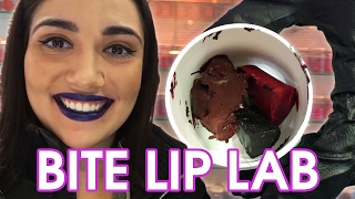 Creating A Custom Lipstick At The Bite Lip Lab [upl. by Matthias]