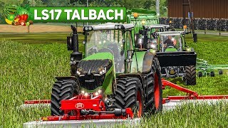 LS17 Talbach 6 Mähen Schwaden Sammeln  im VERBUND  Landwirtschafts Simulator 2017 [upl. by Eanore]