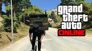 GTA V ONLINE  Peligro Camiones Asesinos   Hasta La Vista [upl. by Lalib6]