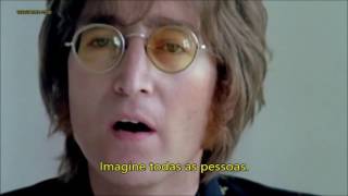 IMAGINEJOHN LENNONTRADUÇÃOLEGENDADO EM PT BRANO 1971  HD [upl. by Iline630]