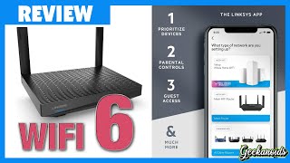 Linksys MR7350 Dual Band Mesh WiFi 6 Router Review [upl. by Namien]