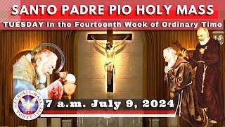 Catholic Mass Today Live at Santo Padre Pio National Shrine  Batangas 9 Jul 2024 7am [upl. by Bick164]