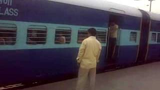 G T Express arriving New Delhi Railway Station [upl. by Aikemit]