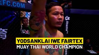 Andy Souwer vs Yodsanklai IWE Fairtex  ONE Full Fight  March 2019 [upl. by Gus660]