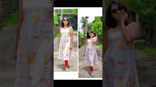 TIEDYE KURTI🧡💛viral youtubeshorts diy [upl. by Yelrak]