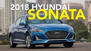 2018 Hyundai Sonata Review  First Drive [upl. by Amehr]