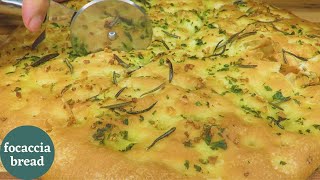 Ingredients from your pantry ✔🤞 Simple Focaccia Bread Recipe  Baking  Cooking  VECX Food TV [upl. by Adnov]