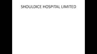 SHOULDICE HOSPITAL LIMITED Case Solution [upl. by Oina]