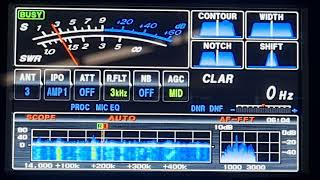 G4AKC 🇬🇧 Bicycle Mobile QSO with VK5MRD 🇦🇺 20m Long Path 3072024 [upl. by Eneles727]