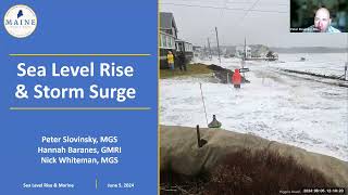 Sea Level Rise amp Marine Systems Webinar  June 5 2024 [upl. by Joellyn]