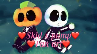 💖Skid x Pump fan art can you feel the love tonight💖 [upl. by Festus]