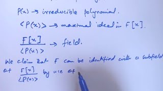 Extension Field and Kronecker’s Theorem Concept and Proof Abstract Algebra [upl. by Vivienne]