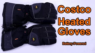 Costco Battery Powered Heated Gloves Product Review  4 Stars costco heatedgloves fieldsheer [upl. by Acyssej]