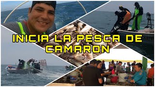 PRIMER DÍA DE LA PESCA 🦐🚤⚓️ SE ABRE LA VEDA DEL CAMARON Y LES MUESTRO COMO LO SACAMOS  ElRayioDD [upl. by Nnorahs]