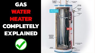 How a Gas Water Heater Works ✔ [upl. by Arrotal216]