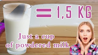 Quick and Easy Homemade delicious Cheese Recipe from a cup of powdered milk in minutes [upl. by Enyawad]