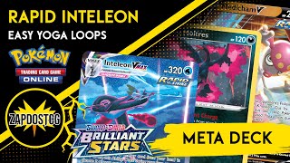 Rapid Strike Inteleon VMAX Deck With Galarian Moltres Is Now Popular Pokemon TCG [upl. by Maghutte]