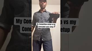 60sec look at competition setup vs concealed carry setuppewlife secondamendment sigp320 glock43x [upl. by Revell]