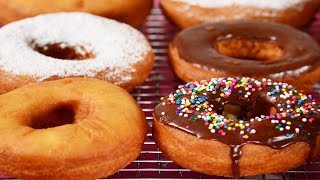 Cake Doughnuts Recipe Demonstration  Joyofbakingcom [upl. by Lramaj225]