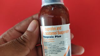 Ibuprofen and Paracetamol suspension  Ibugesic plus suspension [upl. by Yreved]