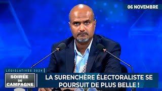 « Soirée de Campagne »  La surenchère électoraliste se poursuit de plus belle [upl. by Griseldis]