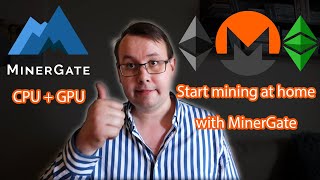 Start home mining with MinerGate in 2020 [upl. by Lanam]