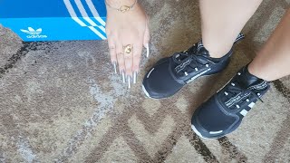 Review adidas nmd V3 Black amp White In Hand On Feet [upl. by Oniluap]