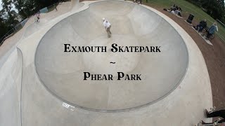 Exmouths NEW Skatepark Phear Park [upl. by Eniamurt374]