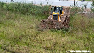 Perfectly Dozer Clearing Forest Step by Step  Clearing The Land Project Using SHANTUI Dozer DH17C2 [upl. by Siuoleoj]