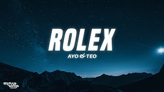 Ayo amp Teo  Rolex Lyrics [upl. by Irrep754]