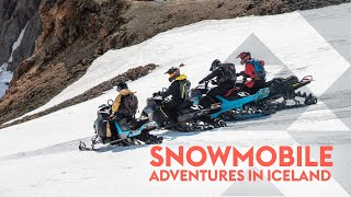 Exploring Iceland  A snowmobile trip for the ages  Lynx Snowmobiles [upl. by Pugh]