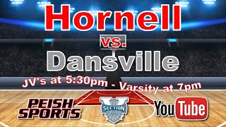 Hornell Lady Raiders vs Dansville Lady Mustangs Girls Varsity Basketball [upl. by Iams51]