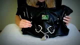 Shopping Channel PursesBags Demonstration RP Soft Spoken Soft Hands Leather Crinkling [upl. by Prader833]