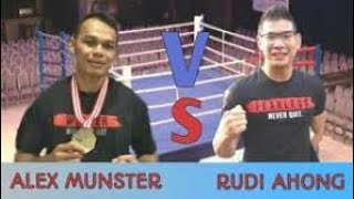 WILEM MUNSTER  ALEX MUNSTER  vs AHONG di ring tinju atw di octagon [upl. by Hodges393]