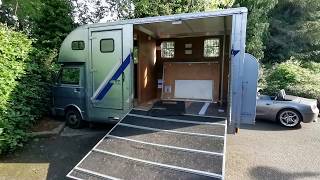 Converting an LT35 Horsebox to Camper [upl. by Abernathy]