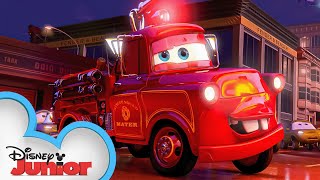 Rescue Squad Mater  Pixars Cars Toon  Mater’s Tall Tales  disneyjr [upl. by Hilliard453]