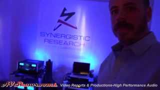 Synergistic Research Atmosphere Level III Power Cords new Tranquility Base RMAF [upl. by Pat11]