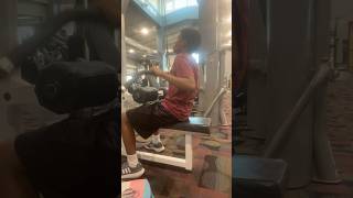 The 40pound Lat PullDowns Are Very Easy To Do 😮‍💨🔥 [upl. by Mathe723]