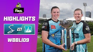 Adelaide Strikers v Brisbane Heat  Final  WBBL09 [upl. by Arnold]