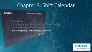 WinCC Unified V17 36 Configure Unified Production Calendar 📅 winccguru [upl. by Kirsch196]