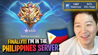 NA Mythical Immortal Invaded the Philippines Server  Mobile Legends [upl. by Damiano402]