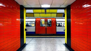 Exploring Colourful Locations On The London Underground [upl. by Ericksen848]