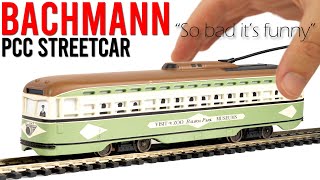 So Bad Its Funny  Bachmann PCC Street Car  Unboxing amp Review [upl. by Megan]